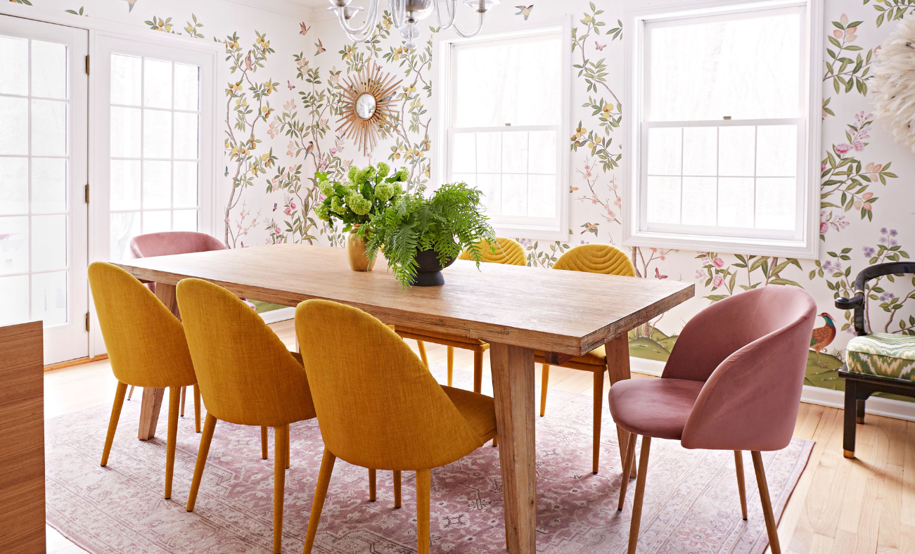 Dining Room Wallpaper Designs to Brighten Up Your Meal Space 