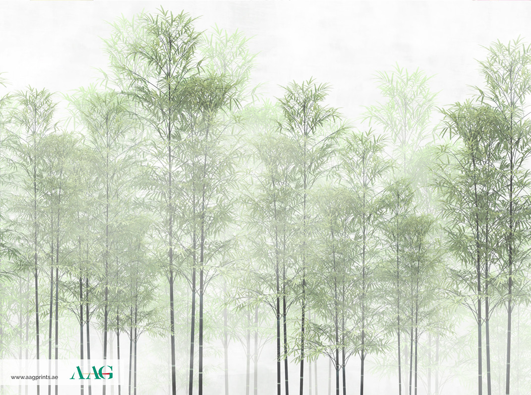 Misty Bamboo - Wallpaper Dubai