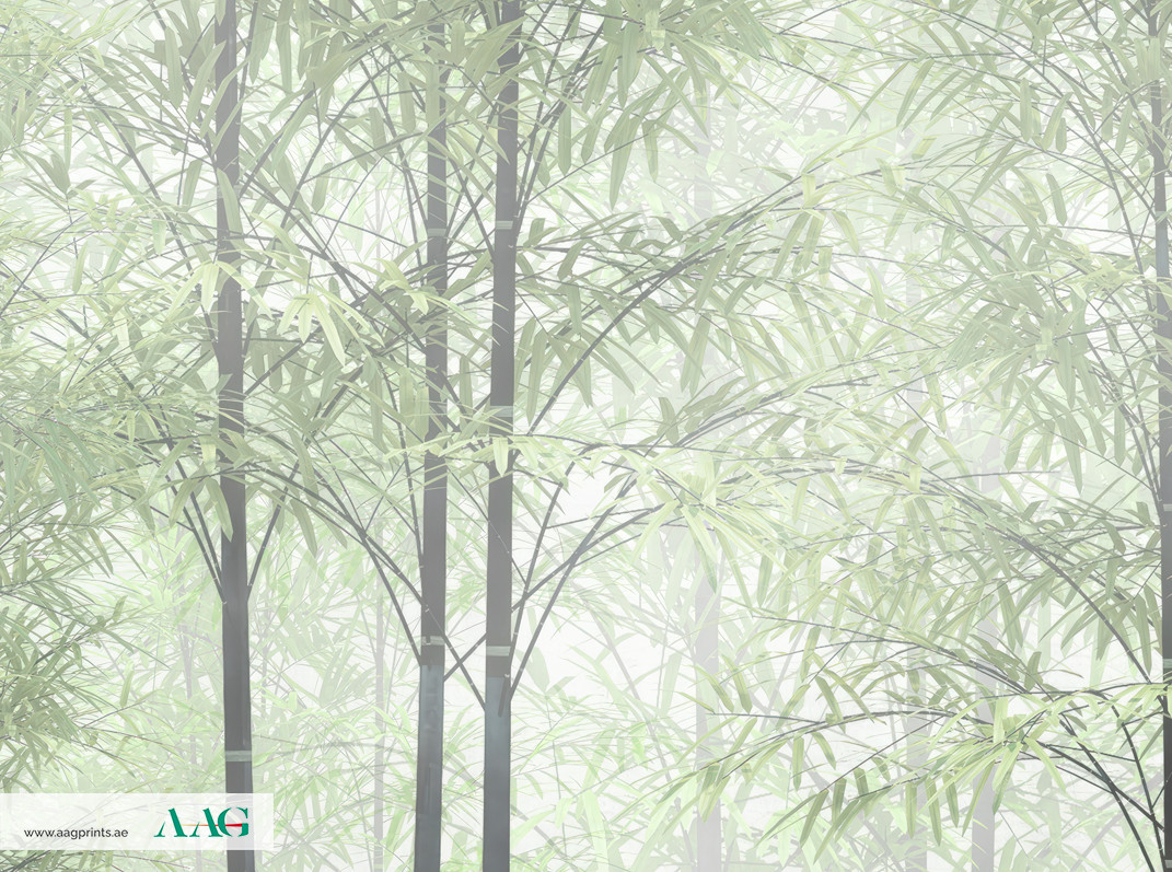 Misty Bamboo - Wallpaper Dubai